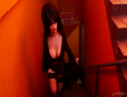 Bonne baise avec le double d&#039;Elvira